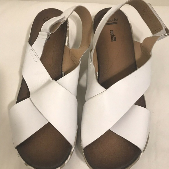 CLARKS Soft Cushion Wedges-size US 12W - Picture 6 of 8